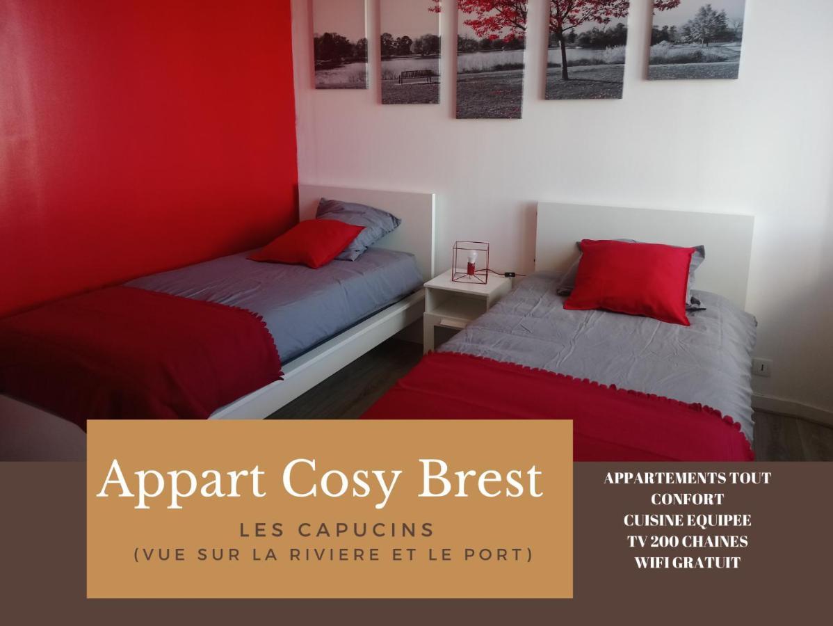 อพาร์ต โคซี เบรสต์ เล กาปูแซ็ง Apartment ภายนอก รูปภาพ